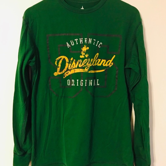 Disneyland 55 Disney Mens Long Sleeve Shirt - Picture 1 of 5